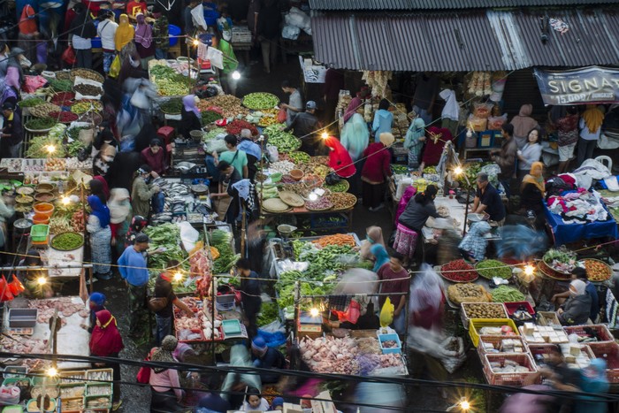 Pasar Tradisional di Bandung